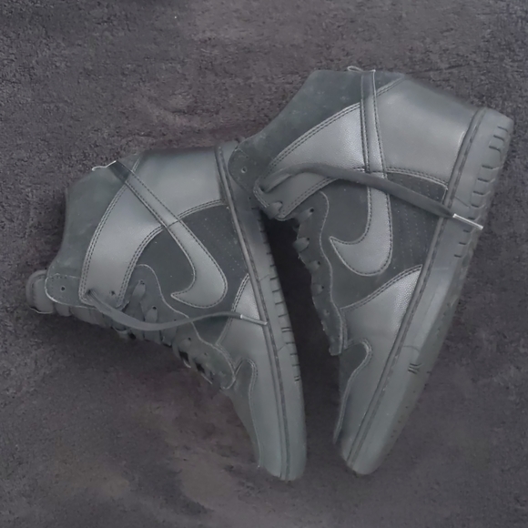 Nike Dunk Sky Hi 'Blackout' Hidden Wedge Sneakers - Picture 9 of 9